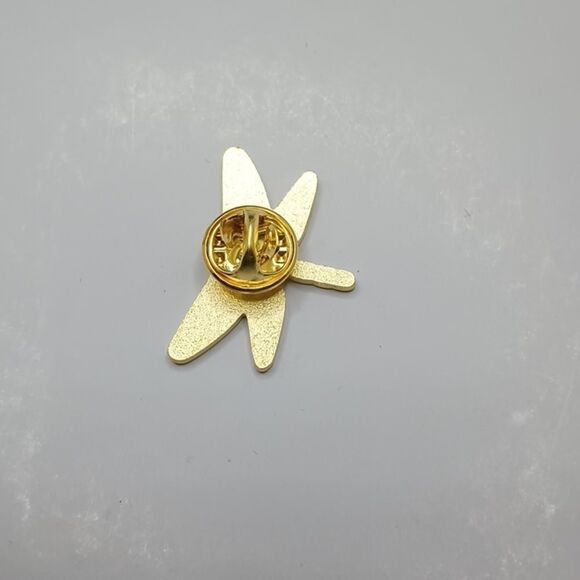 DRAGONFLY pin with sun - Picture 3 of 5
